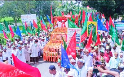 ঈদে মিলাদুন্নবী (সা.) উপলক্ষে নেত্রকোনায় জশনে জুলুস 