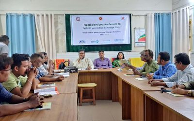 দুর্গাপুরে শিশুদের টাইফয়েড প্রতিরোধে টিকাদান প্রস্তুতি