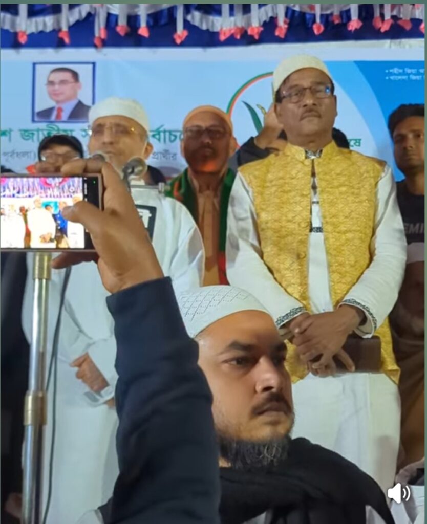 পূর্বধলায় বিএনপির প্রার্থী আবু তাহের তালুকদারের ব্যাপক গণসংযোগ ও পথসভা