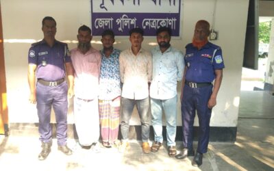 পূর্বধলায় পৃথক তিন অভিযানে মাদকসহ ৪ জন গ্রেপ্তার