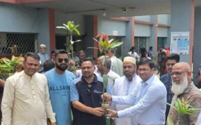 পূর্বধলায় বৃক্ষরোপণ কর্মসূচির উদ্বোধন