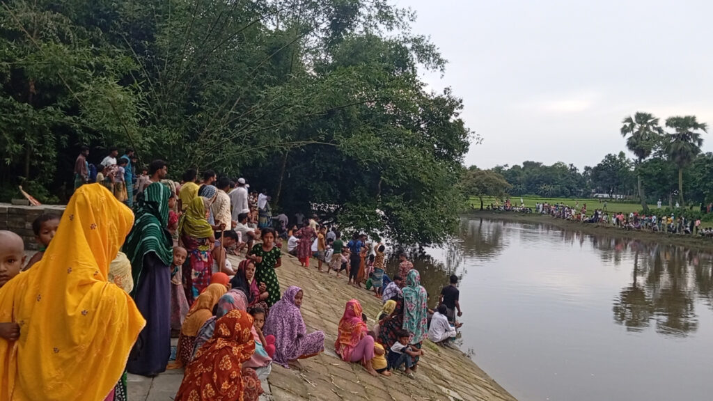 পূর্বধলার ধলাই নদীতে নিখোঁজ শিশুর মরদেহ ২০ ঘন্টা পর উদ্ধার 