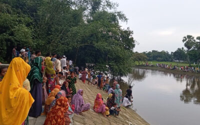 পূর্বধলার ধলাই নদীতে নিখোঁজ শিশুর মরদেহ ২০ ঘন্টা পর উদ্ধার 