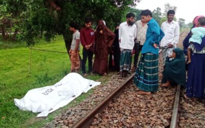 নেত্রকোনায় ট্রেনের নীচে কাটা  পড়ে গার্মেন্টস কর্মী নিহত