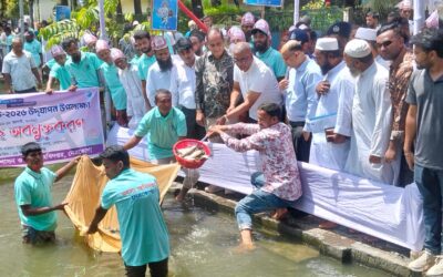 জাতীয় মৎস্য পক্ষ উপলক্ষে  নেত্রকোনায় বর্ণাঢ্য র‍্যালী, আলোচনা সভা, পোনা অবমুক্ত করণ ও পুরস্কার বিতরণ 