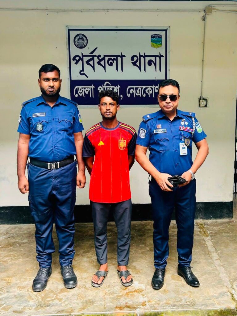 পূর্বধলার আলোচিত কাকন হত্যা মামলার আসামি ঢাকায় গ্রেপ্তার
