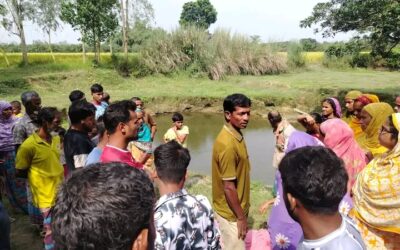 বালিয়াডাঙ্গীতে পুকুর থেকে অন্তঃসত্ত্বা নারীর মরদেহ উদ্ধার