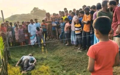 রানীশংকৈলে ইট ভাটার পাশ থেকে যুবকের লাশ উদ্ধার 