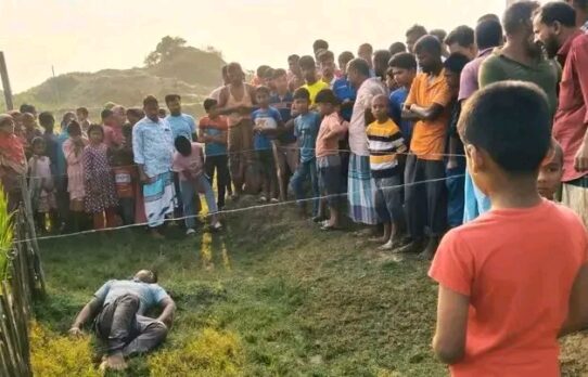 রানীশংকৈলে ইট ভাটার পাশ থেকে যুবকের লাশ উদ্ধার 